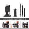Ударен Винтоверт в куфар с 40 части | Подарък Адаптер Зеге Ударен Винтоверт в куфар с 40 части | Подарък Адаптер Зеге