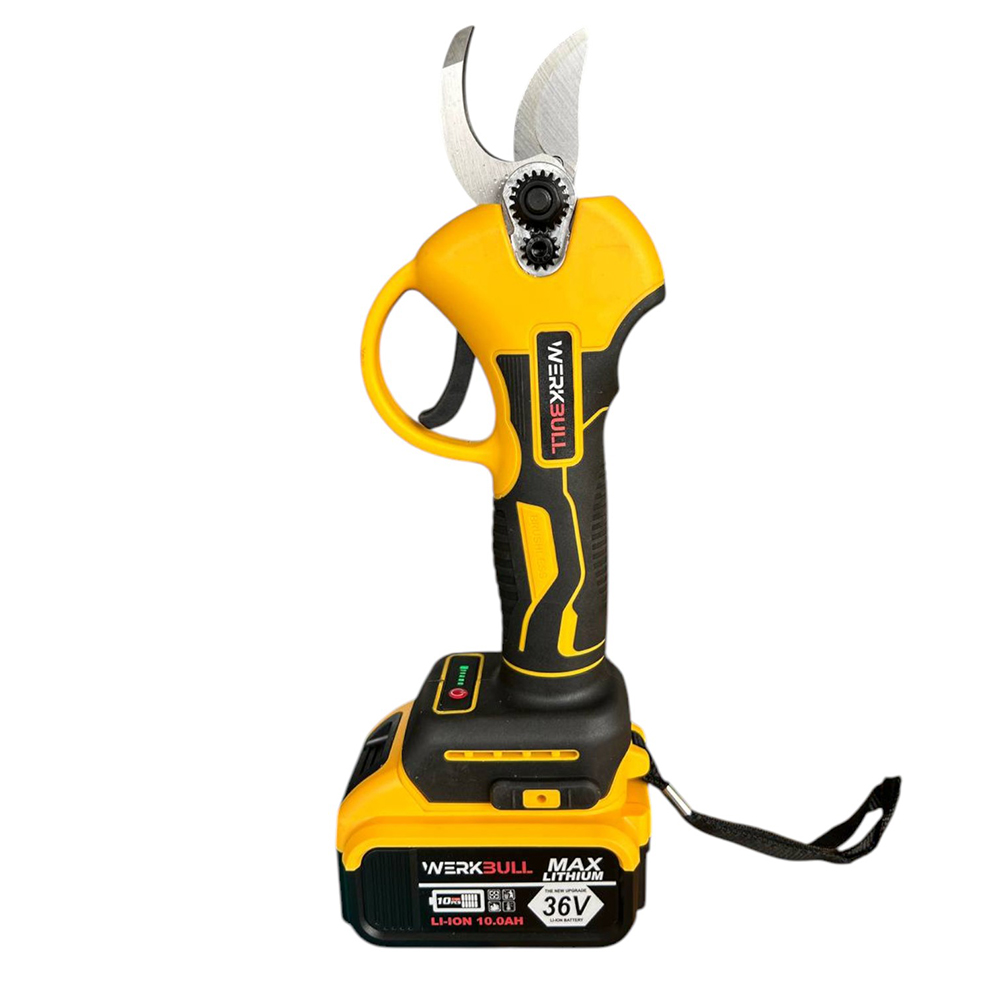 Акумулаторна лозарска ножица WerkBull Pro Germany® 36V, 10Ah Акумулаторна лозарска ножица WerkBull Pro Germany® 36V, 10Ah